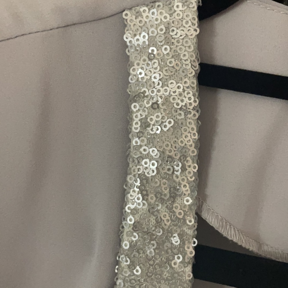 Double Zero Light Grey, Split Back Blazer Size La… - image 5